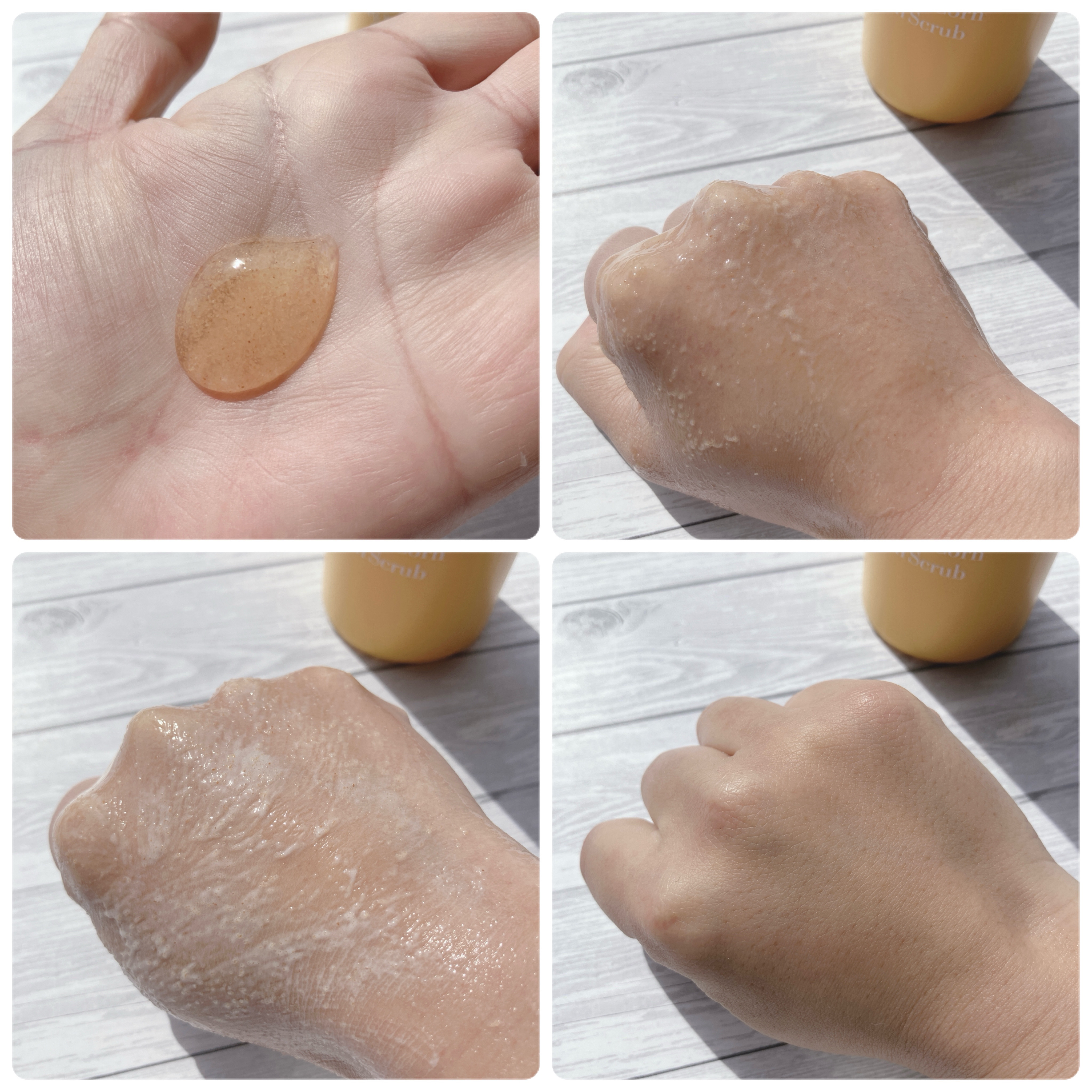 毛穴撫子 重曹洗えるスクラブ/毛穴撫子/ボディスクラブを使ったクチコミ（2枚目）