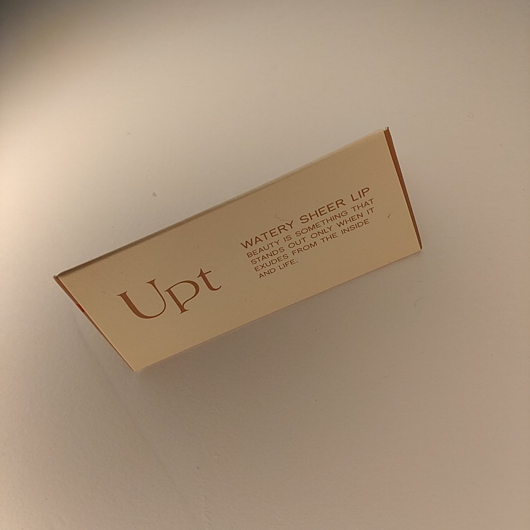 Upt WATERY SHEER LIP /Upt/口紅を使ったクチコミ（1枚目）