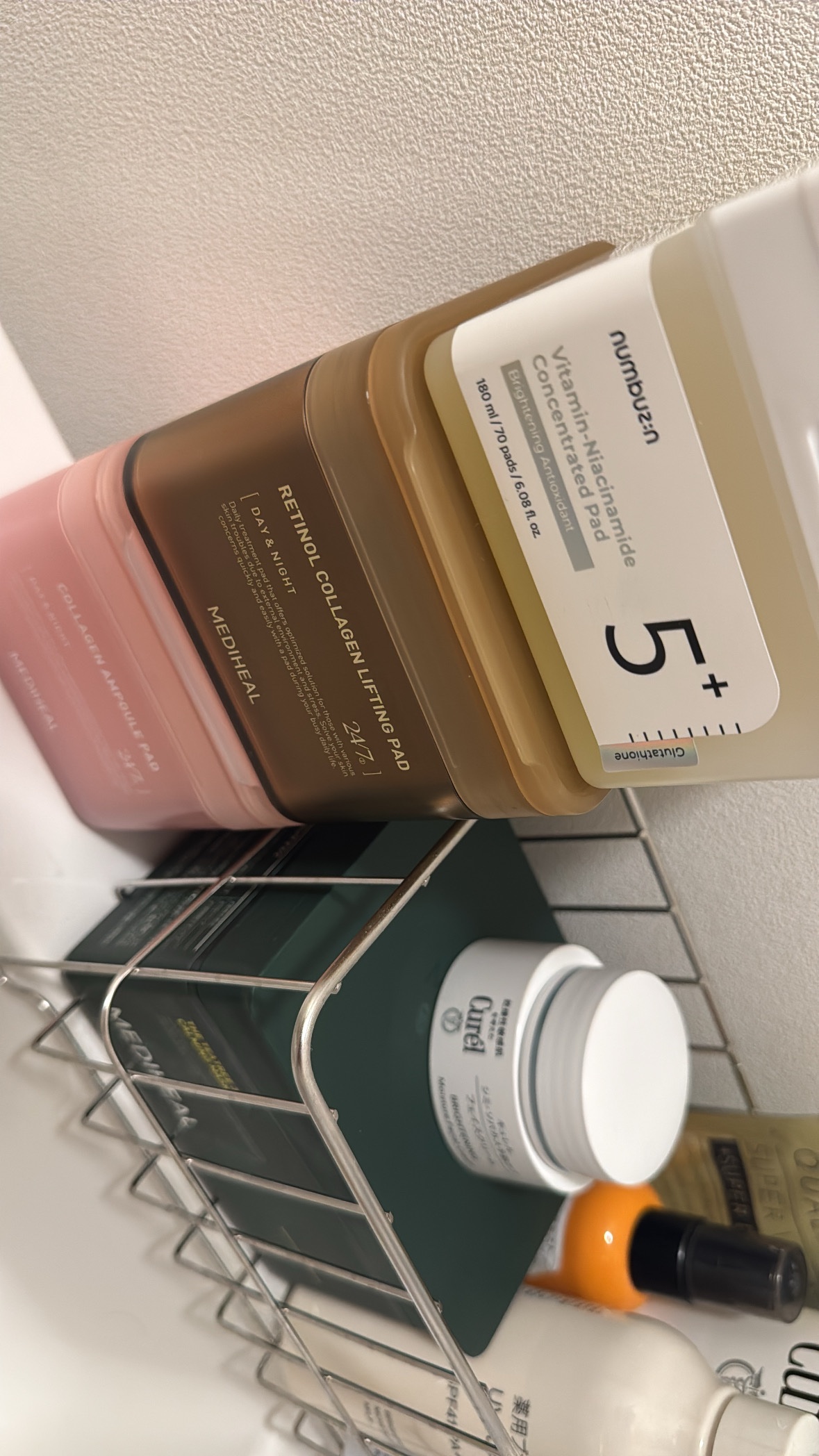 レチノールコラーゲンLFパッド(100枚入り)/MEDIHEAL/トナーパッドを使ったクチコミ（1枚目）