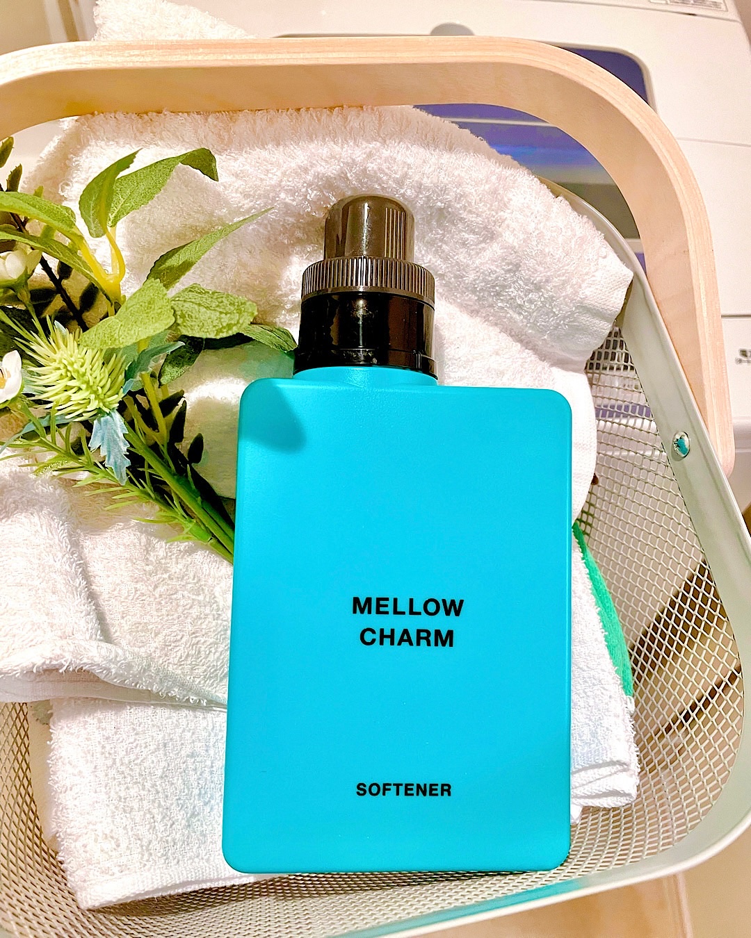 メロウチャーム 柔軟剤 エレガントブルーローズの香り/MELLOW CHARM/柔軟剤を使ったクチコミ（1枚目）