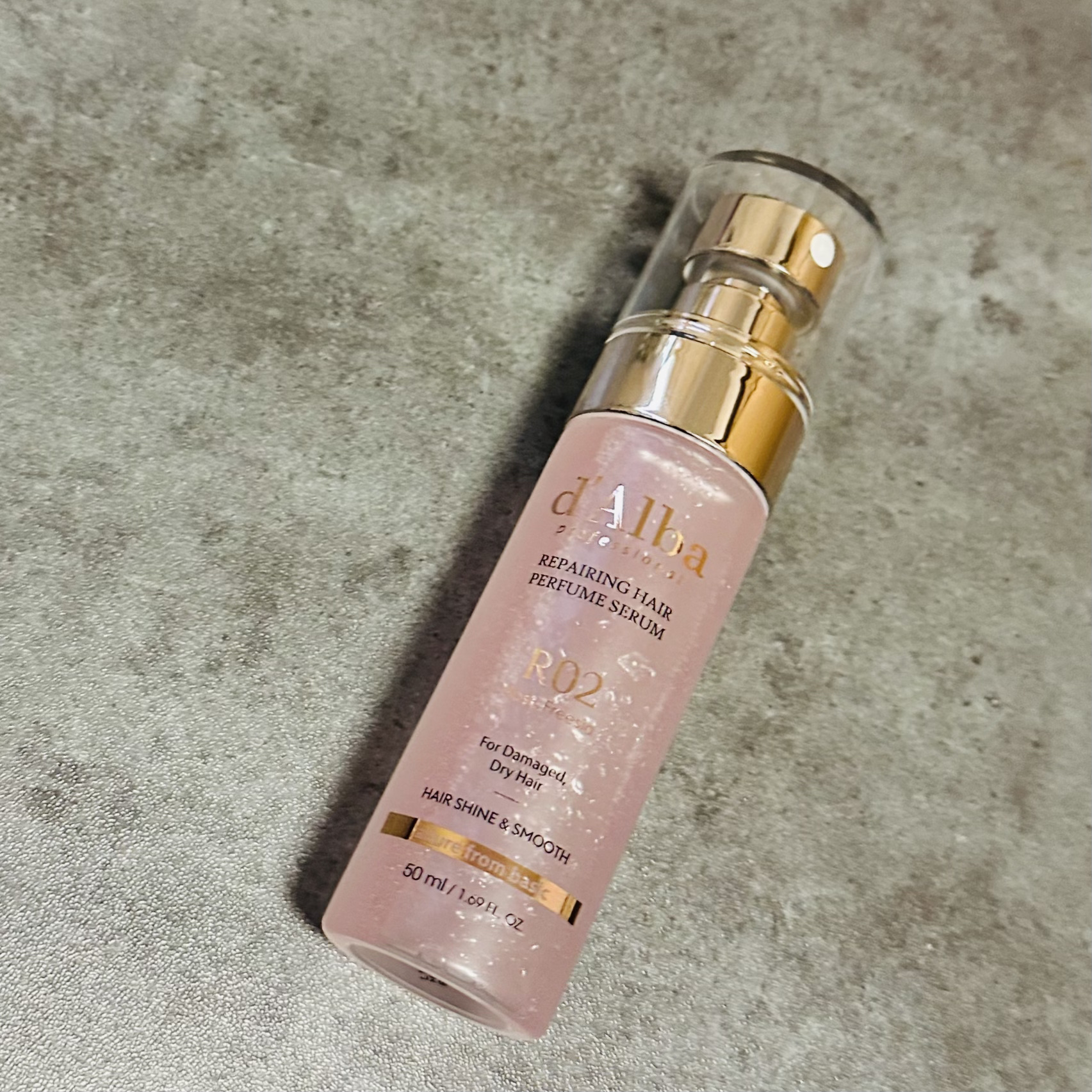 プロフェッショナルリペアリングヘアパヒュームセラム/ダルバ/ヘアミストを使ったクチコミ（2枚目）