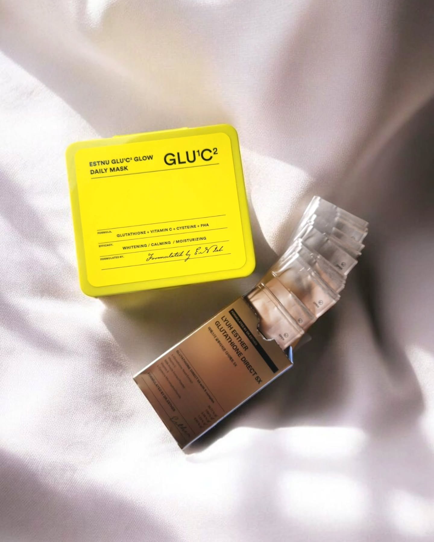 グルタチオンＣグローデイリーマスク/ESTHER FORMULA/シートマスク・パックを使ったクチコミ（1枚目）