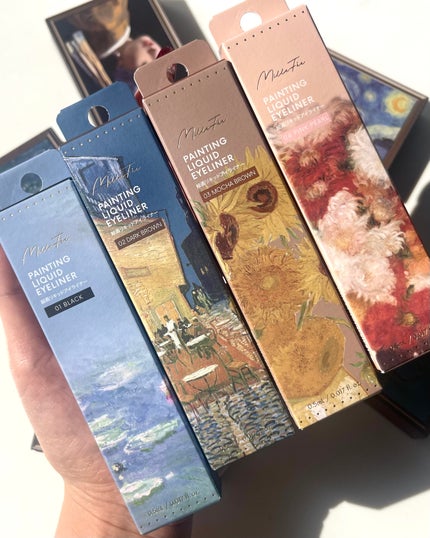 絵画リキッドアイライナー/MilleFée/リキッドアイライナーを使ったクチコミ(6枚目)