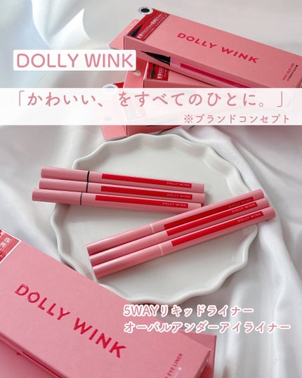 5WAYリキッドライナー/ドーリーウインク/リキッドアイライナーを使ったクチコミ(1枚目)