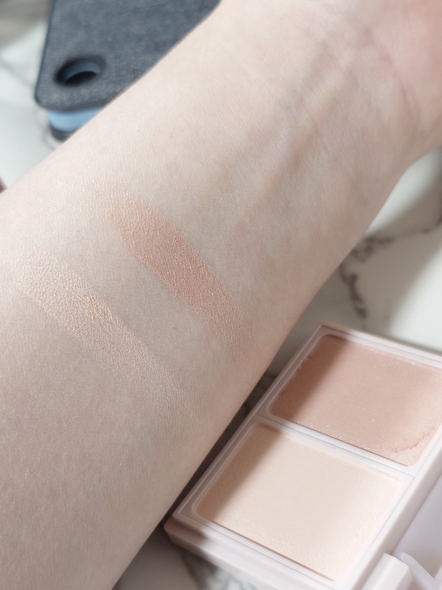 Upt FLUFFY CHEEK PALETTE /Upt/パウダーチークを使ったクチコミ（3枚目）