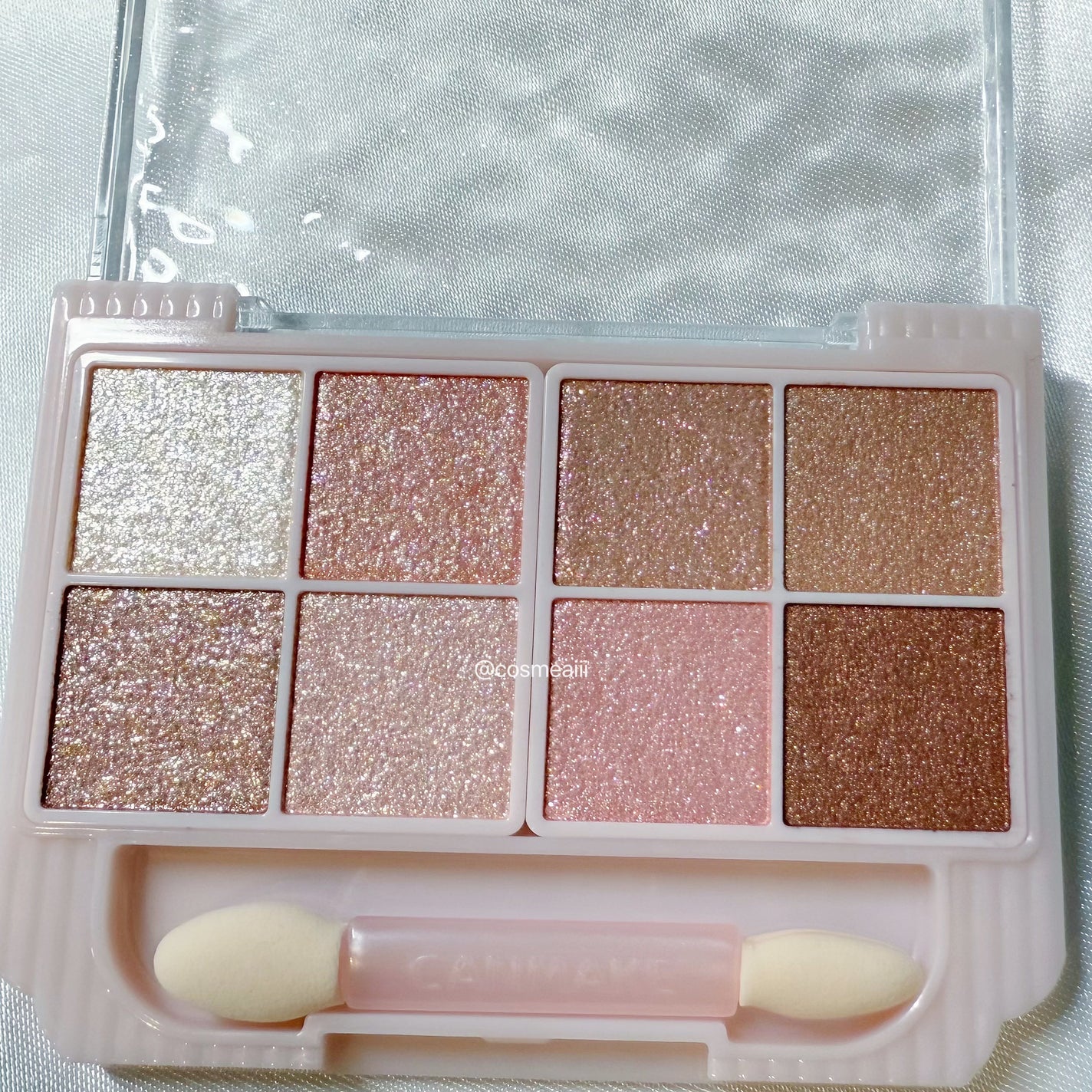プティパレットアイズ(スパークリングタイプ)/キャンメイク/アイシャドウを使ったクチコミ(4枚目)
