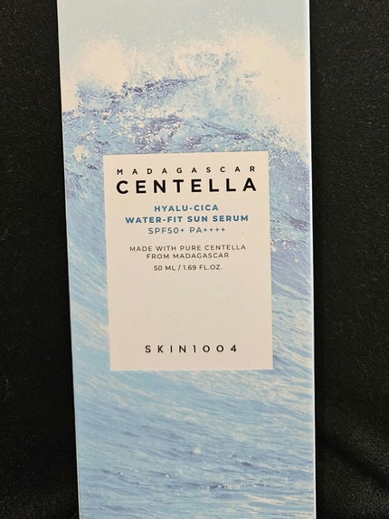 ヒアルーシカ ウォーターフィット サンセラム/SKIN1004/日焼け止めローションを使ったクチコミ(1枚目)