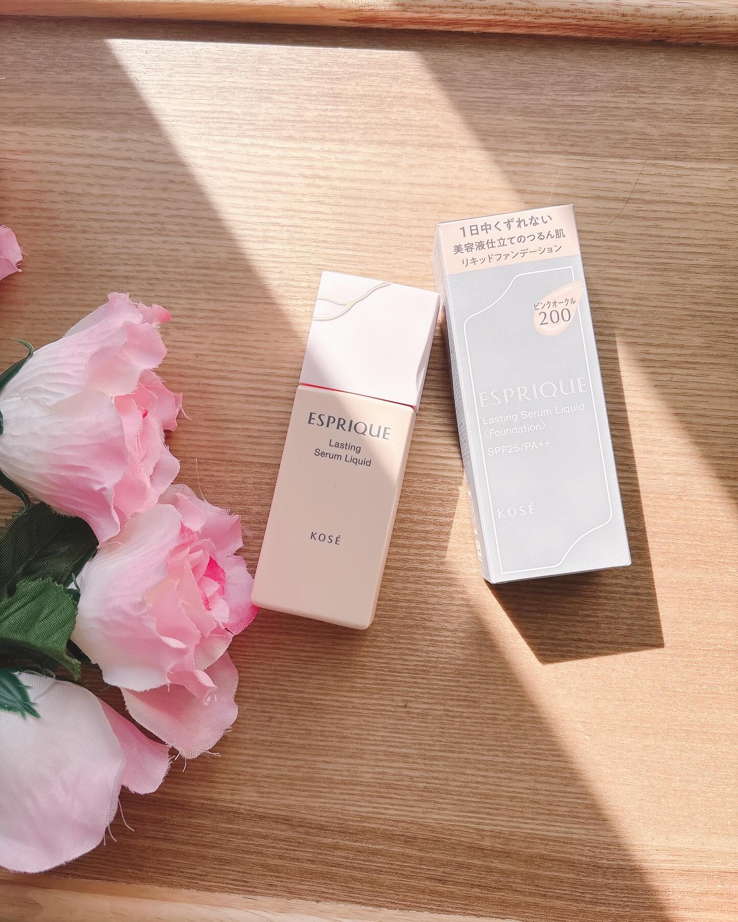 ラスティング セラム リキッド/ESPRIQUE/リキッドファンデーションを使ったクチコミ（1枚目）