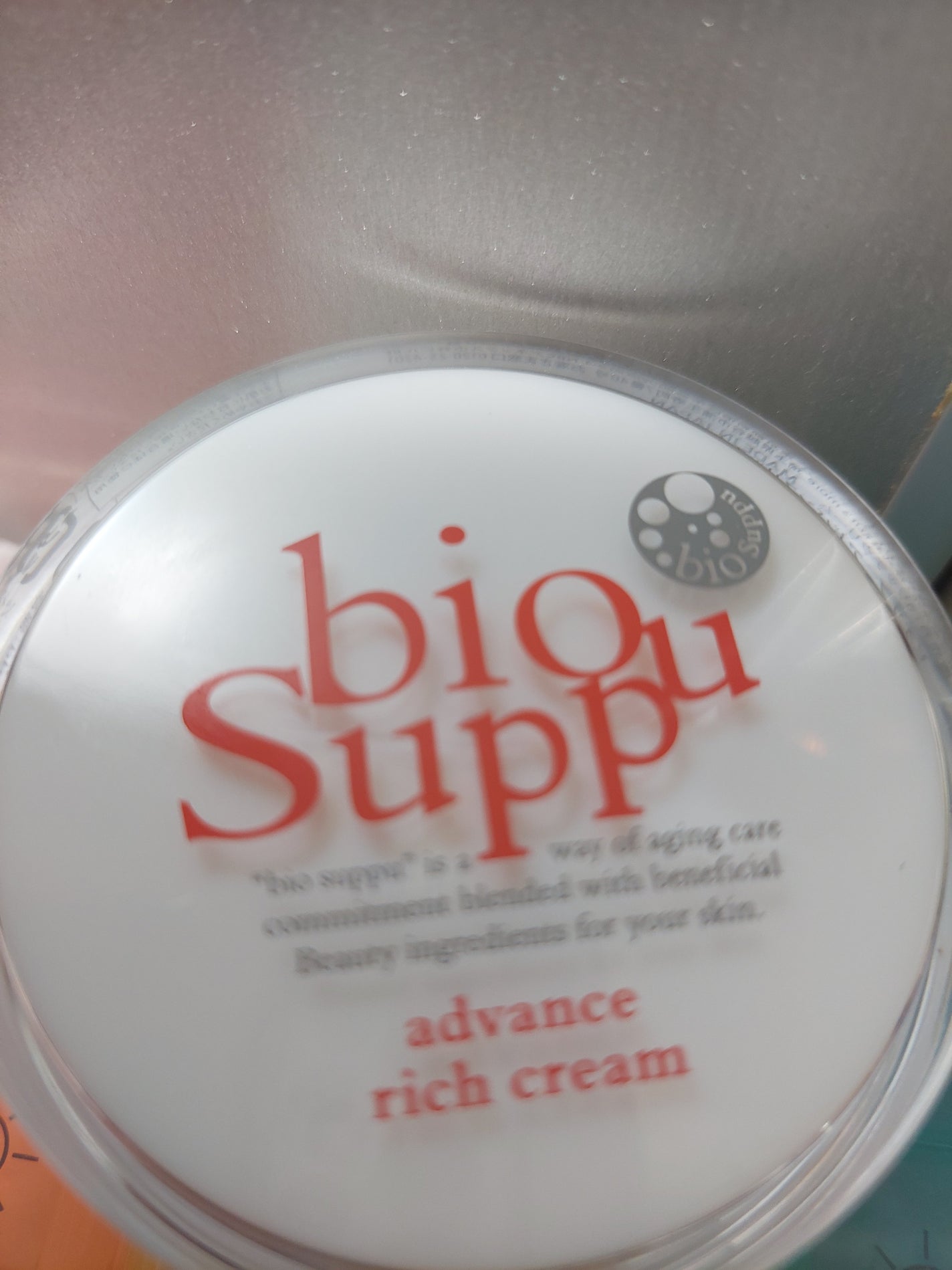 アドバンスリッチクリーム/bio suppu(ビオサプ)/フェイスクリームを使ったクチコミ(1枚目)