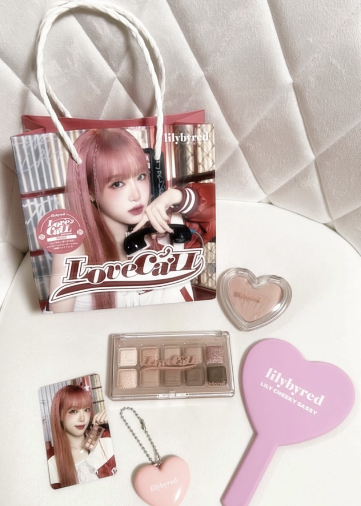 Luv Beam Cheek #01 Loveable Coral/lilybyred/パウダーチークを使ったクチコミ（1枚目）