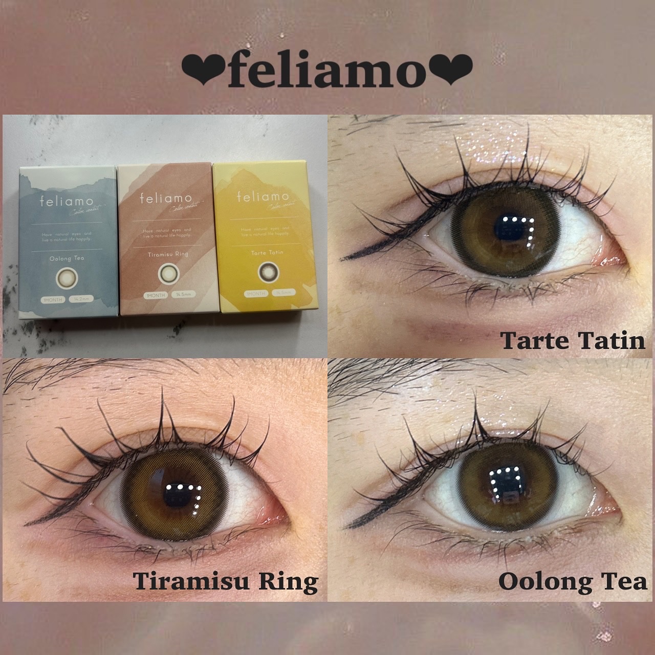 feliamo 1month/feliamo/１ヶ月（１MONTH）カラコンを使ったクチコミ（1枚目）