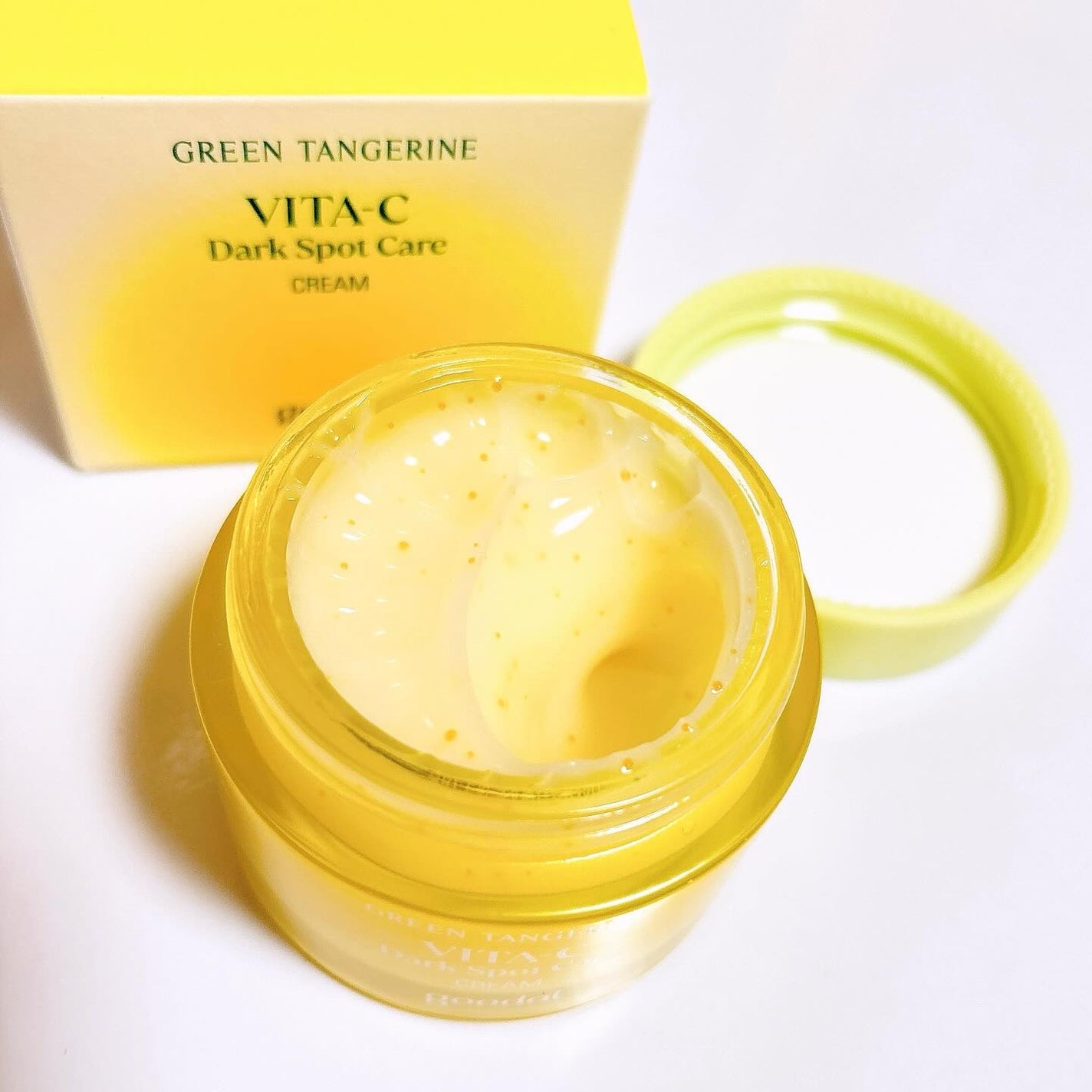 グリーンタンジェリン ビタC ダークスポットケアセラム/goodal/美容液を使ったクチコミ(5枚目)