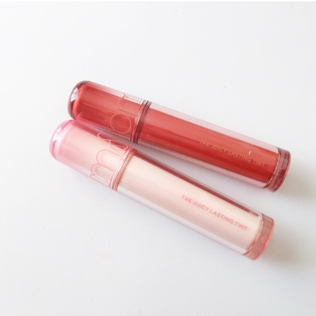 ザ ジューシーラスティングティント/rom&nd/リップティントを使ったクチコミ（2枚目）