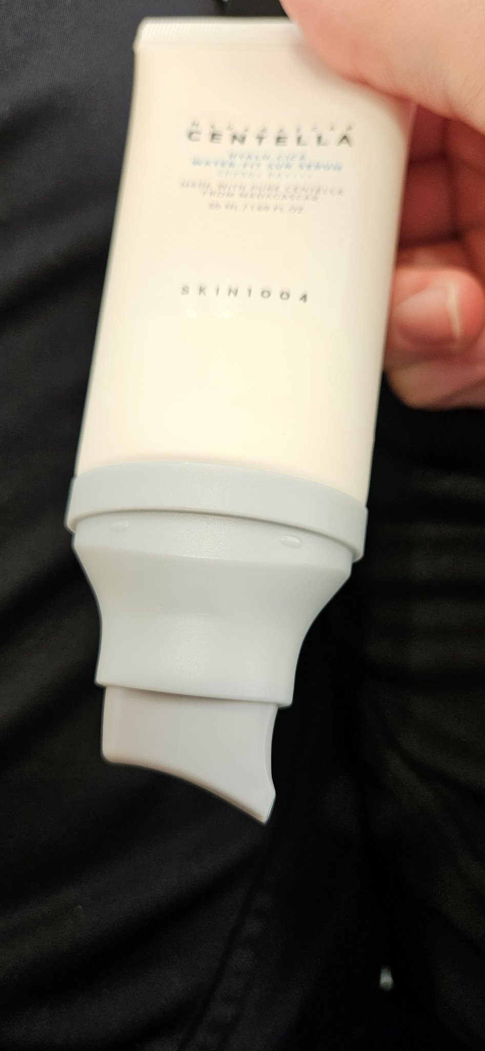 ヒアルーシカ ウォーターフィット サンセラム/SKIN1004/日焼け止めローションを使ったクチコミ（3枚目）