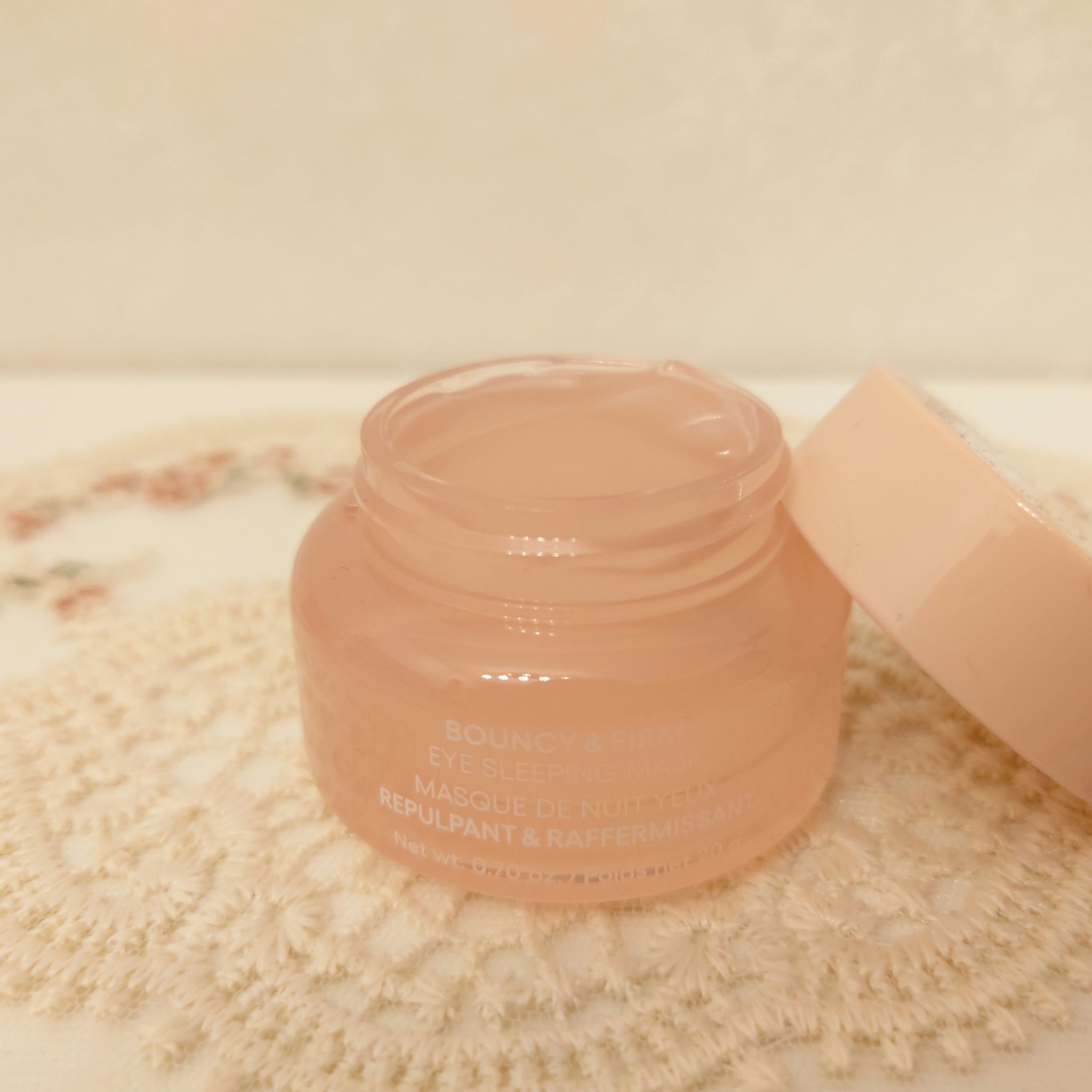 バウンシースリーピングマスク/LANEIGE/フェイスクリームを使ったクチコミ（2枚目）