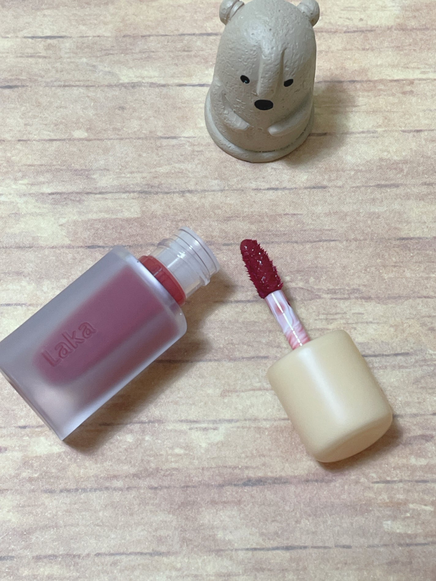 フルーティーグラムティント/Laka/リップティントを使ったクチコミ(2枚目)