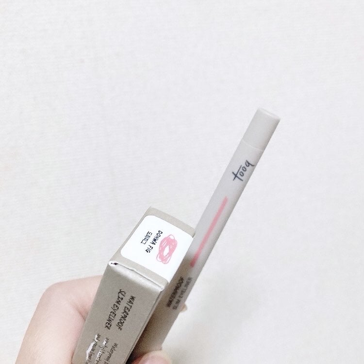 ウォータープルーフ スリム アイライナー/Tooq/ジェルアイライナーを使ったクチコミ(4枚目)