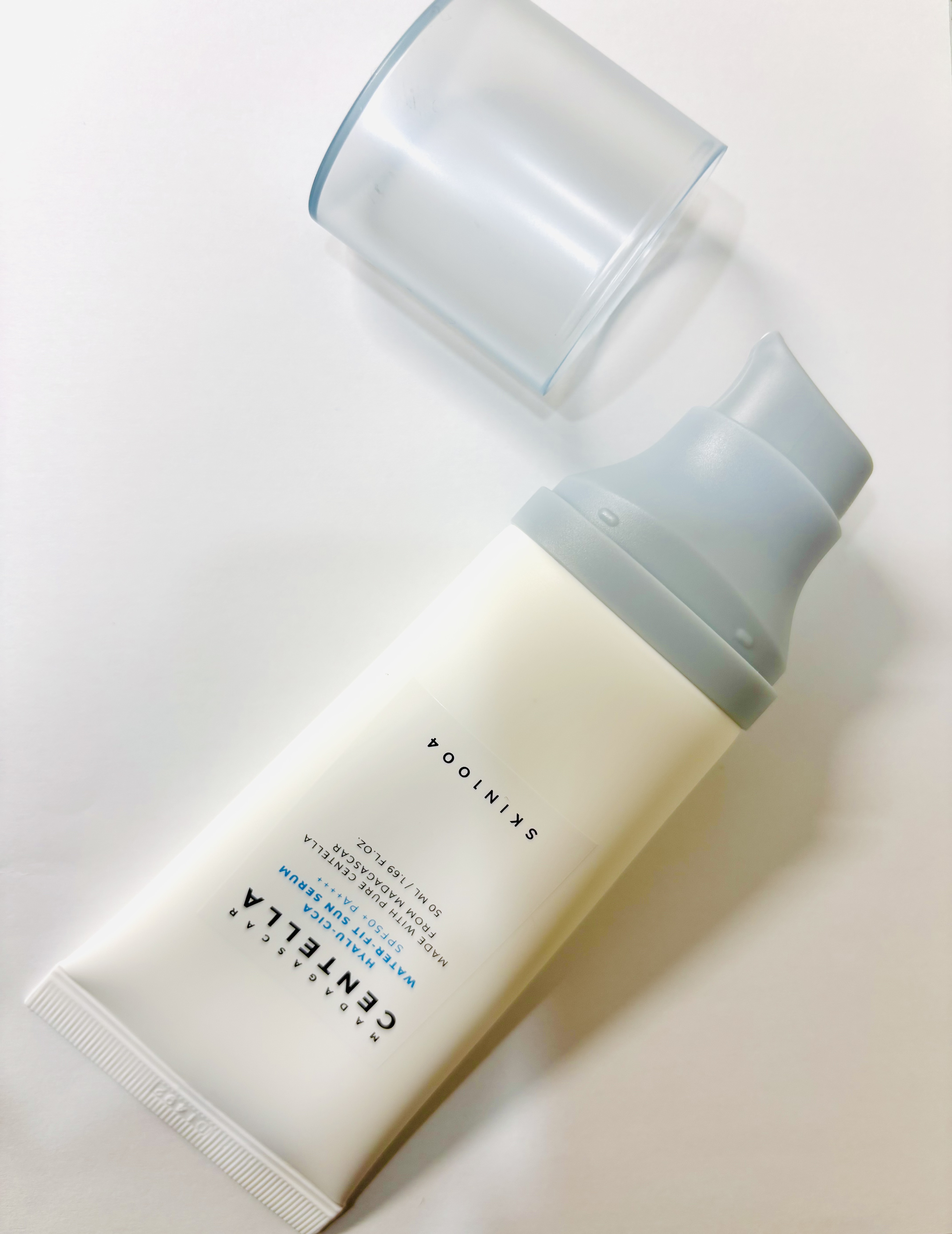 ヒアルーシカ ウォーターフィット サンセラム/SKIN1004/日焼け止めローションを使ったクチコミ（1枚目）