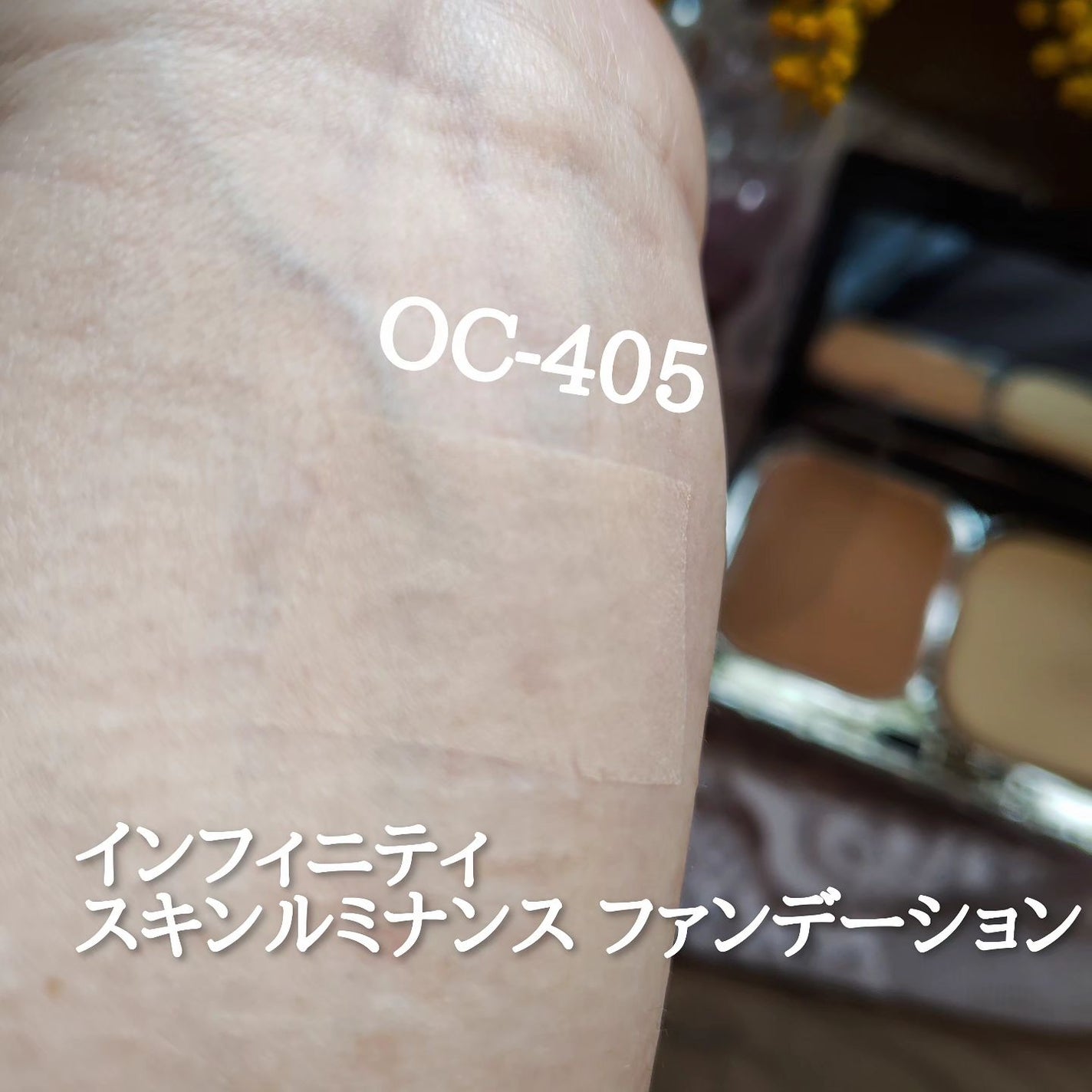 スキンルミナンス ファンデーション/インフィニティ/パウダーファンデーションを使ったクチコミ(1枚目)