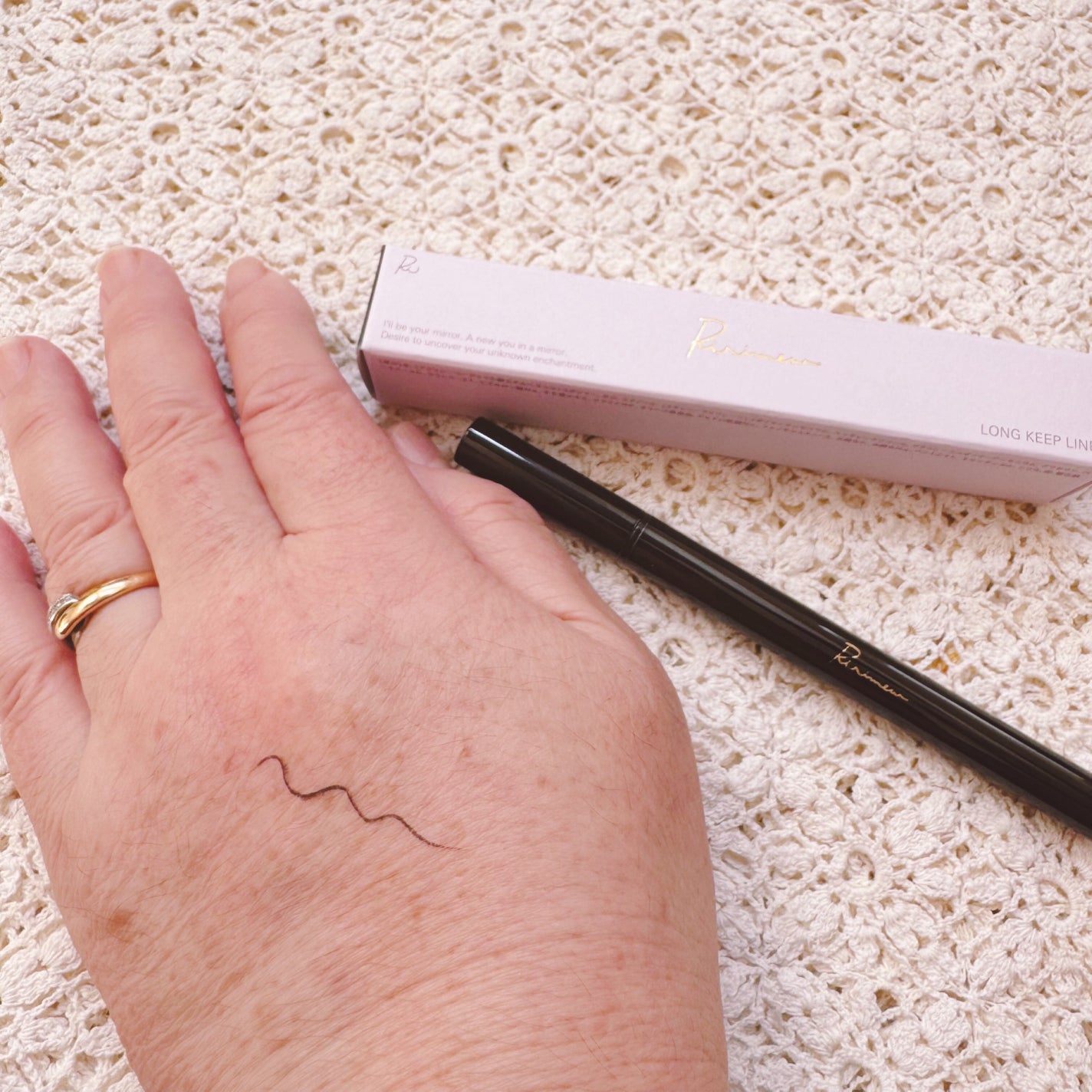 リリミュウ ロングキープライナー/Ririmew/リキッドアイライナーを使ったクチコミ(3枚目)