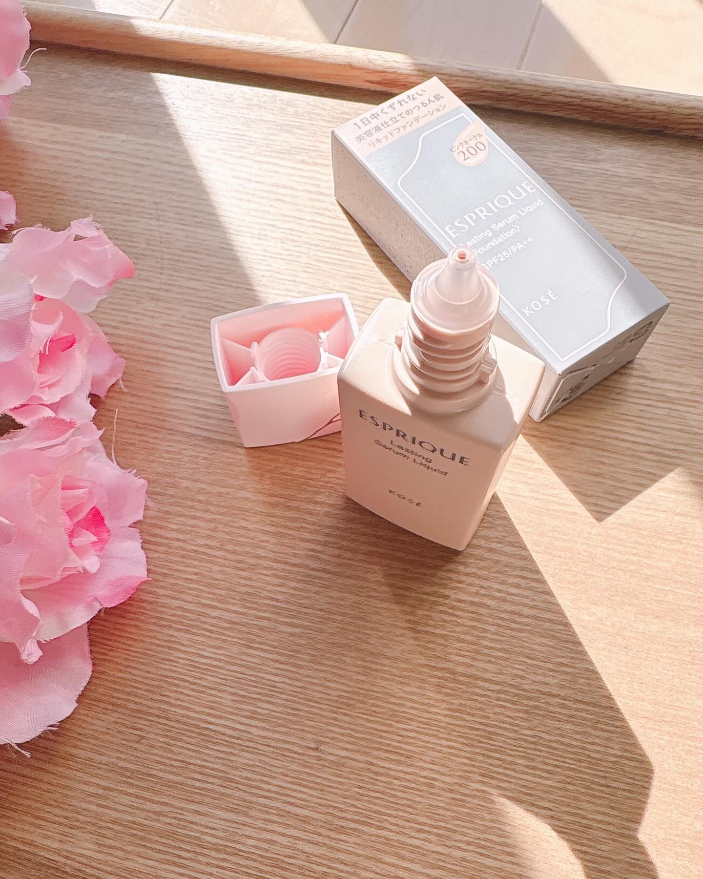 ラスティング セラム リキッド/ESPRIQUE/リキッドファンデーションを使ったクチコミ（2枚目）