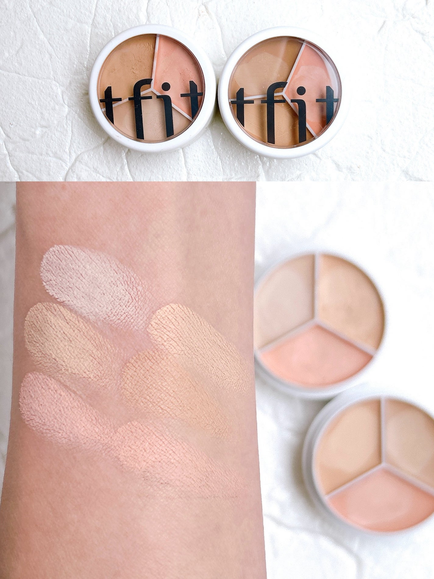 カバーアッププロコンシーラー/TFIT/パレットコンシーラーを使ったクチコミ(4枚目)