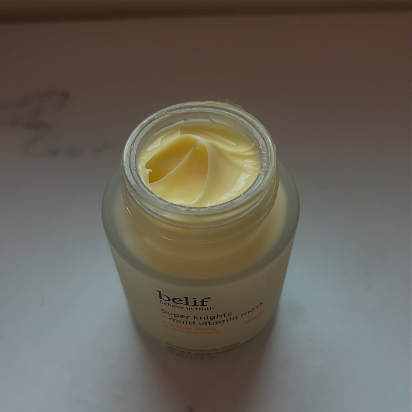 スーパーナイツ ビタミンマスク/belif/フェイスクリームを使ったクチコミ（3枚目）