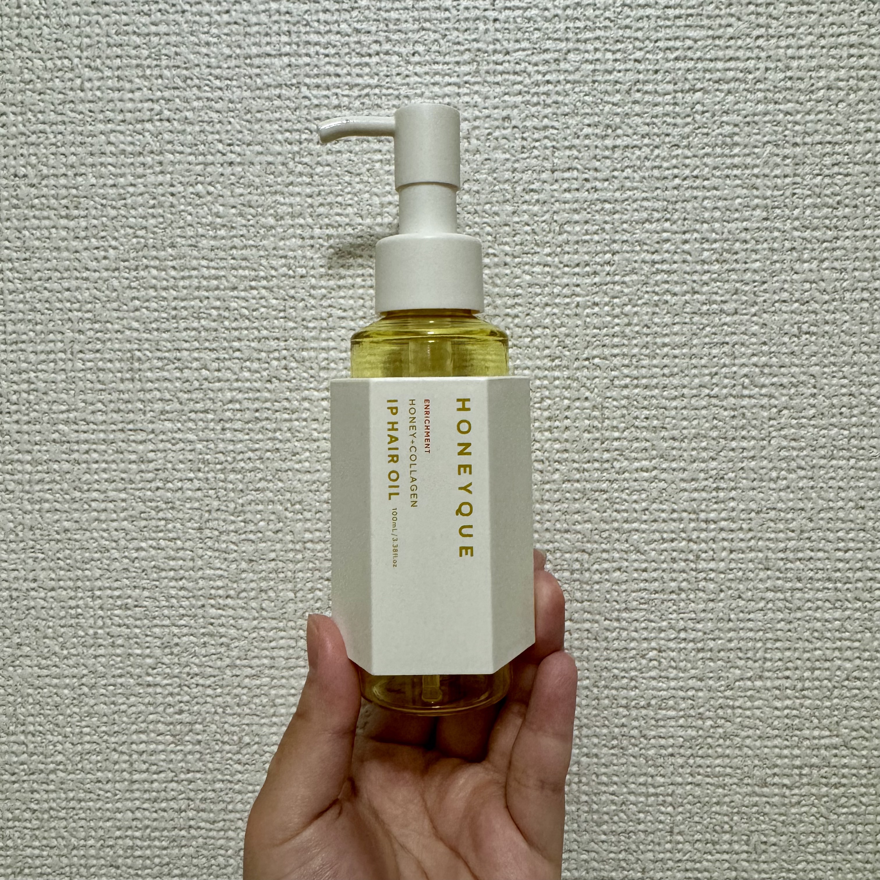 ハニーク エンリッチメント ＩＰヘアオイル ギンモクセイの香り/ハニーク/ヘアオイルを使ったクチコミ（1枚目）