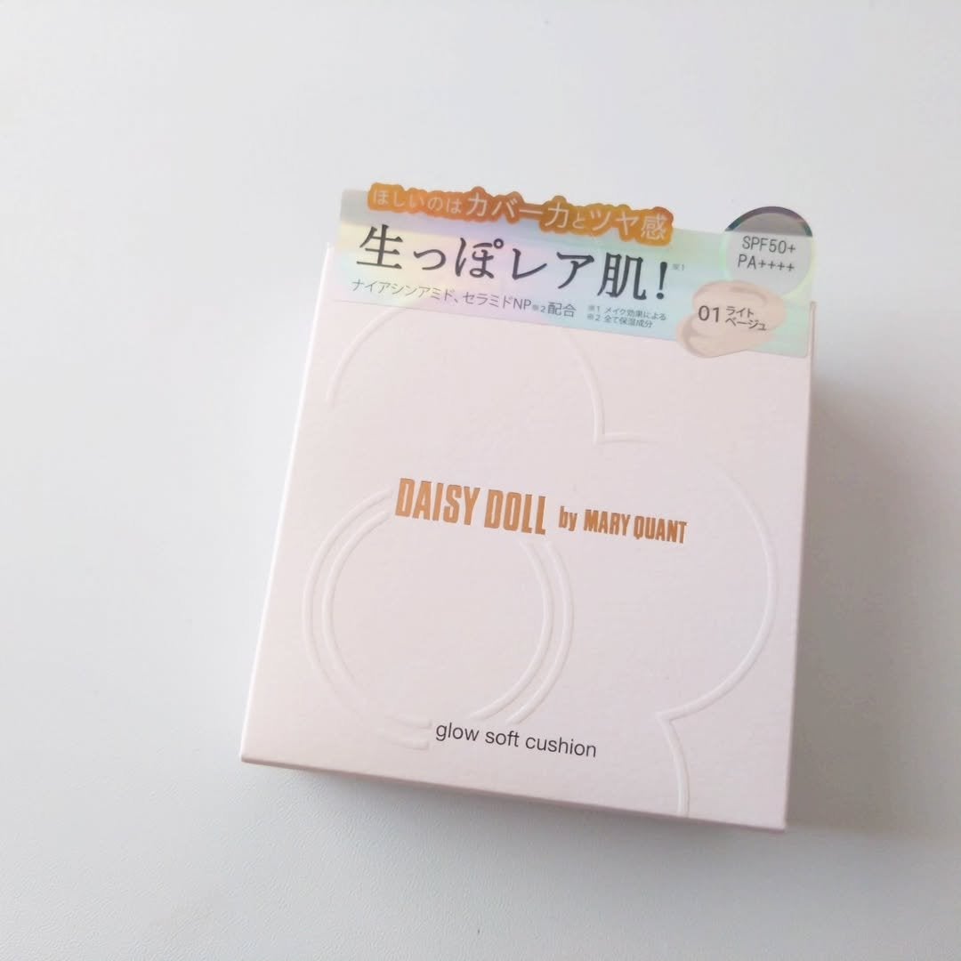 デイジードール グロウ ソフト クッション/DAISY DOLL by MARY QUANT/クッションファンデーションを使ったクチコミ(2枚目)