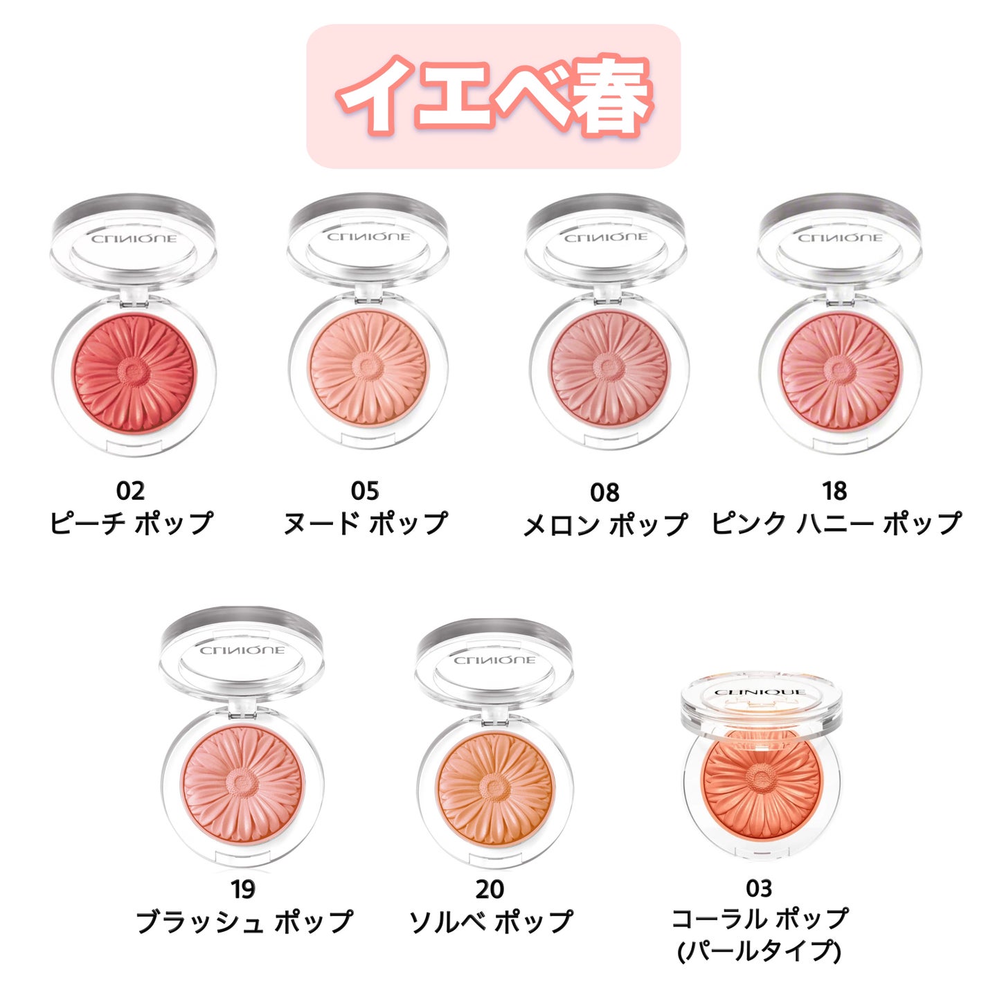 チーク ポップ/CLINIQUE/パウダーチークを使ったクチコミ(2枚目)