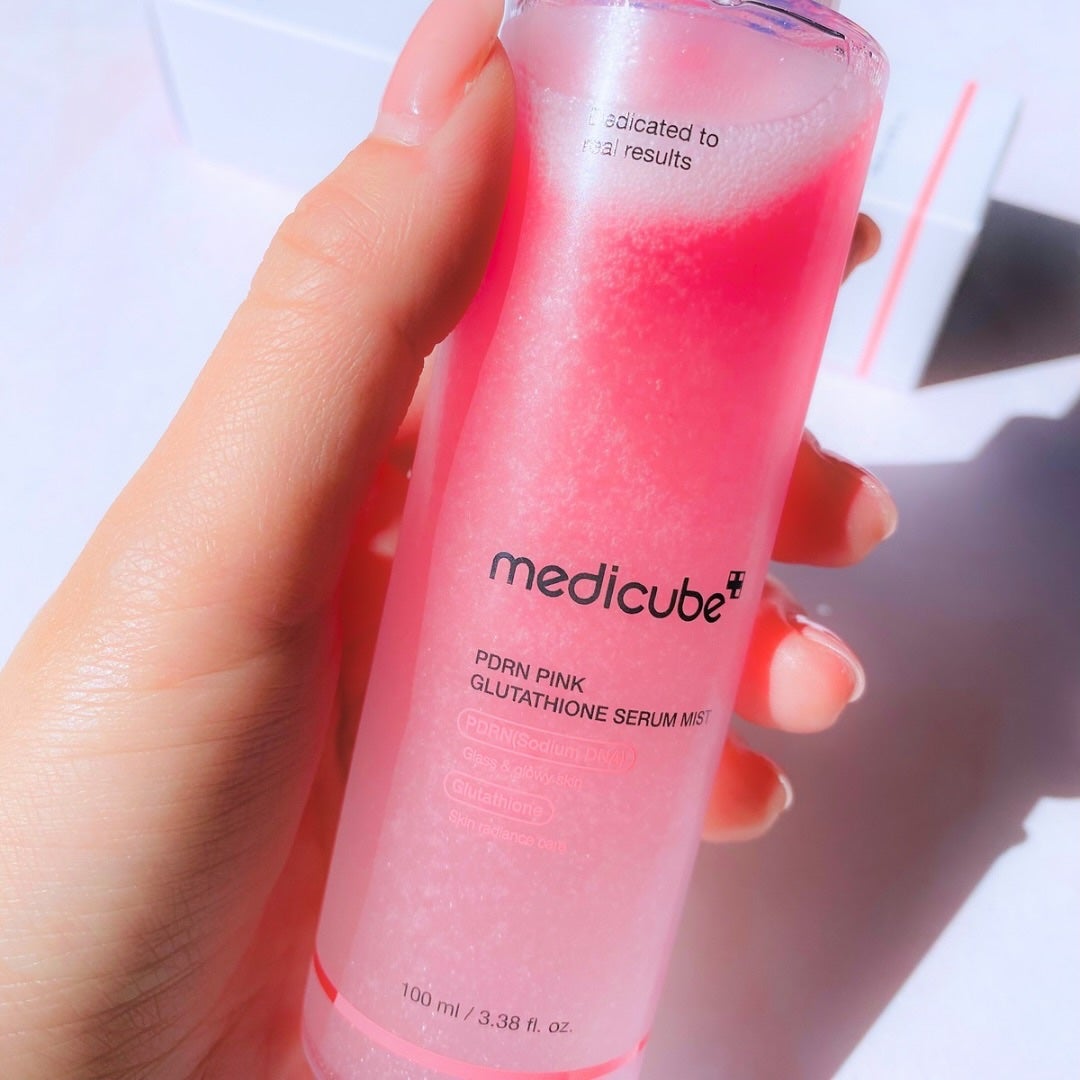 PDRNピンクセラムミスト/MEDICUBE/美容液を使ったクチコミ(7枚目)