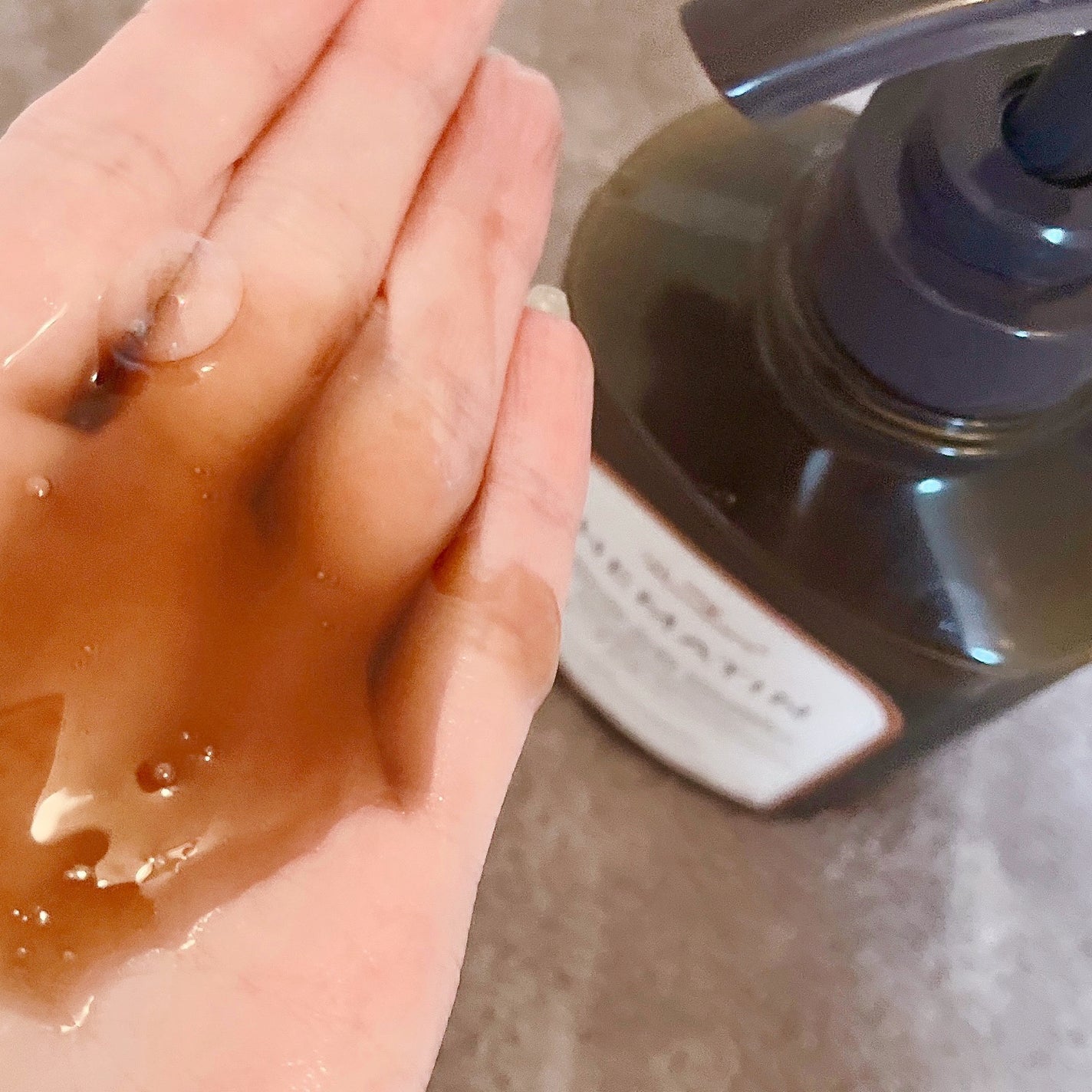 ヘマチン ブースター シャンプー /トリートメント ペアー&ムスクの香り/マイブースターズ/市販シャンプーを使ったクチコミ(4枚目)