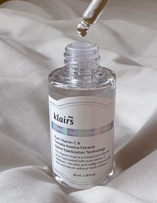 フレッシュリージュースドビタミンドロップ(35ml)/Klairs/美容液を使ったクチコミ(2枚目)
