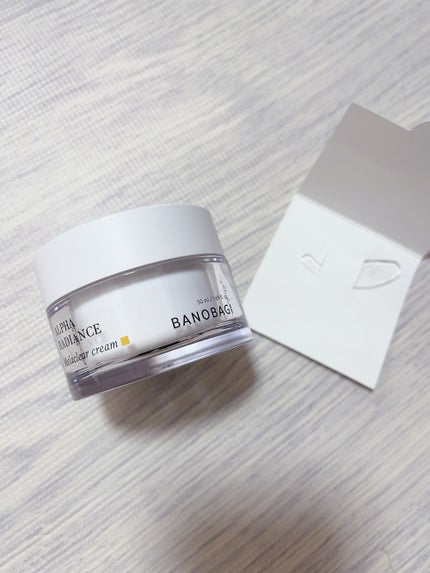 アルファラディアンスメラクリア クリーム/BANOBAGI/フェイスクリームを使ったクチコミ(1枚目)