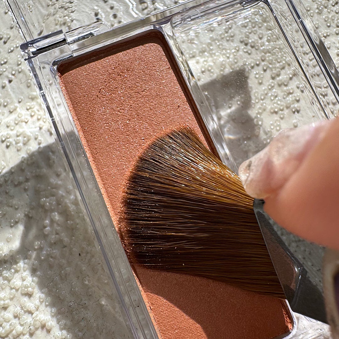 キスミー フェルム グロウインチーク /キスミー/パウダーチークを使ったクチコミ(4枚目)