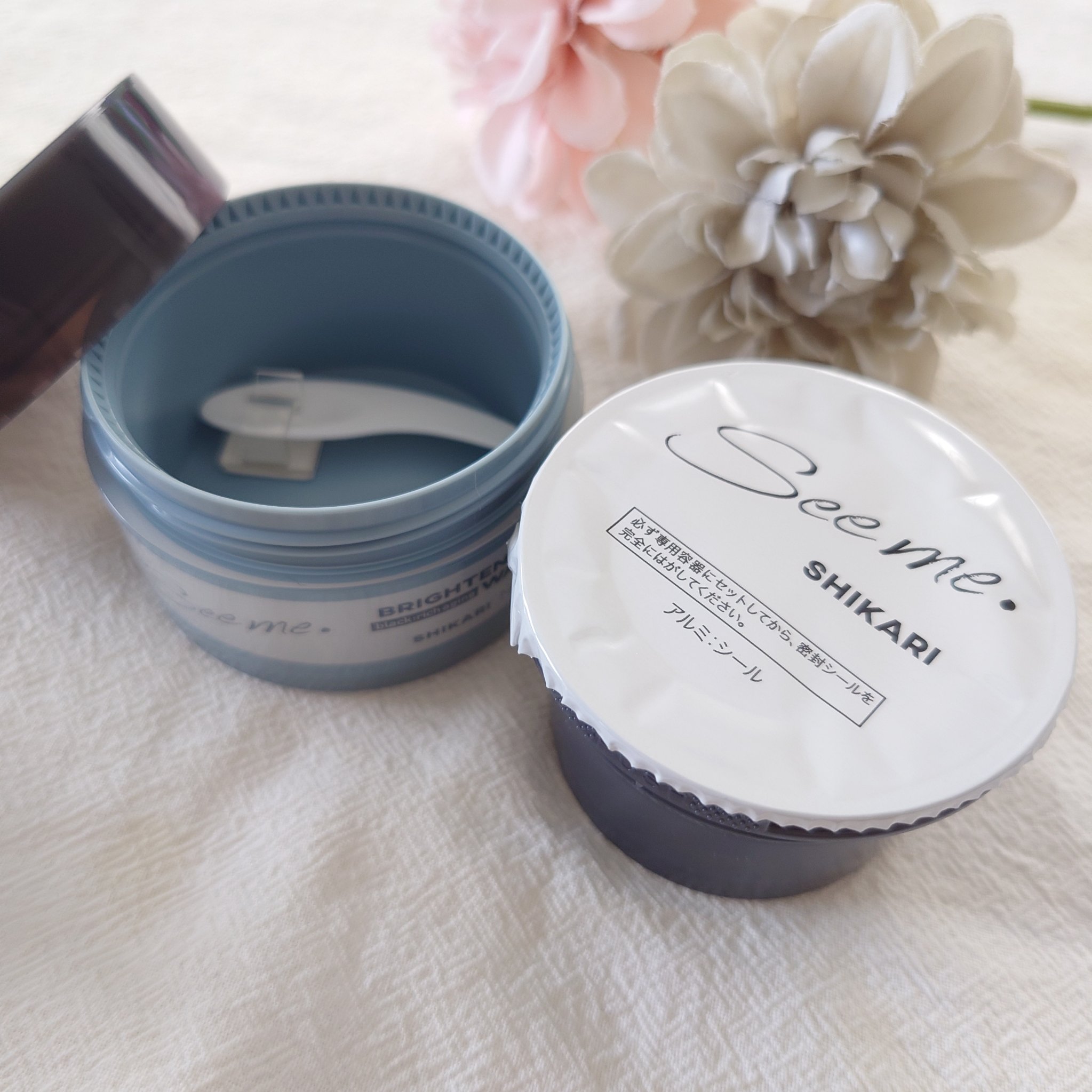 BRIGHTENING WASH black/SHIKARI/洗い流すパック・マスクを使ったクチコミ（2枚目）