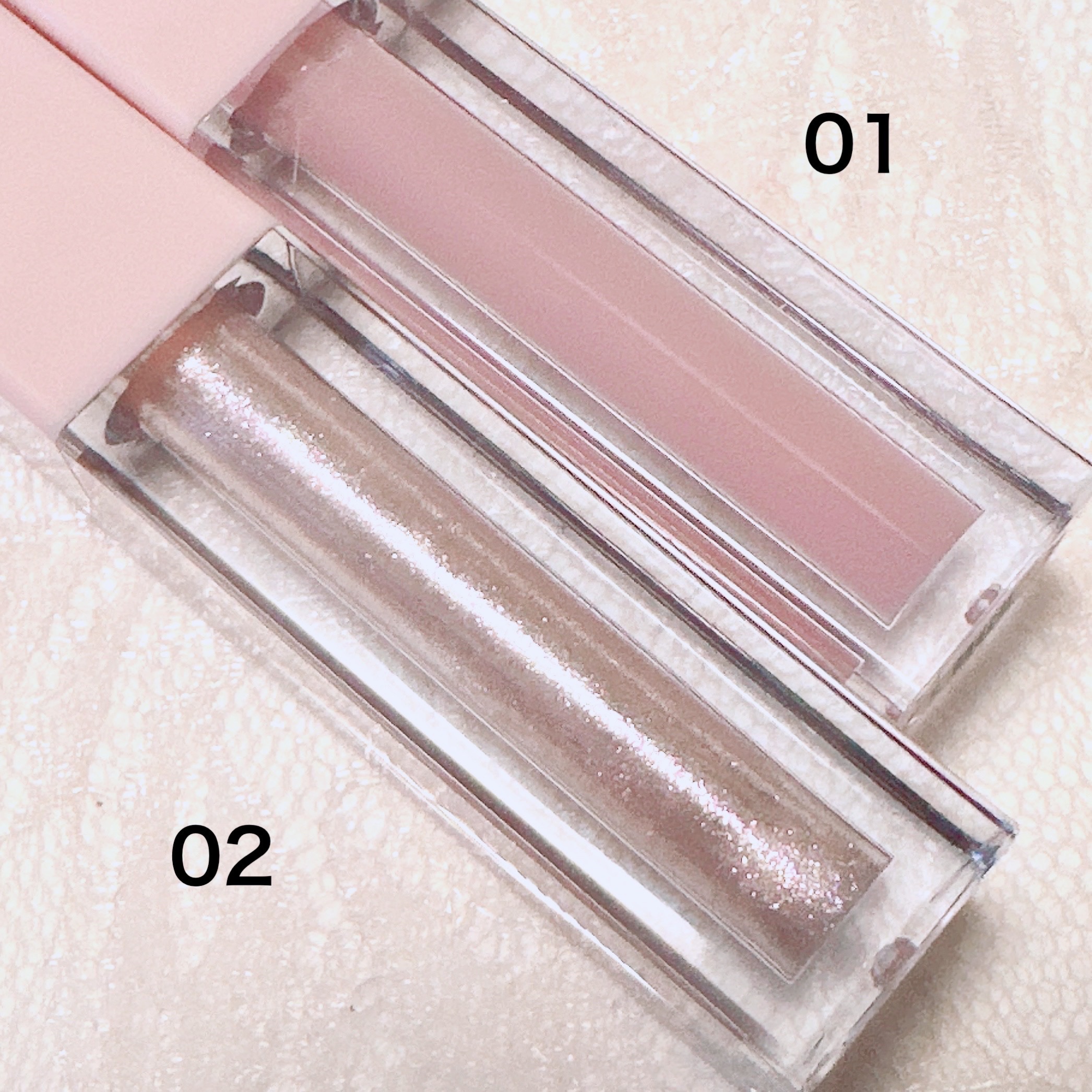 KM リッププランピンググロス/Kyumme/リップグロスを使ったクチコミ（2枚目）