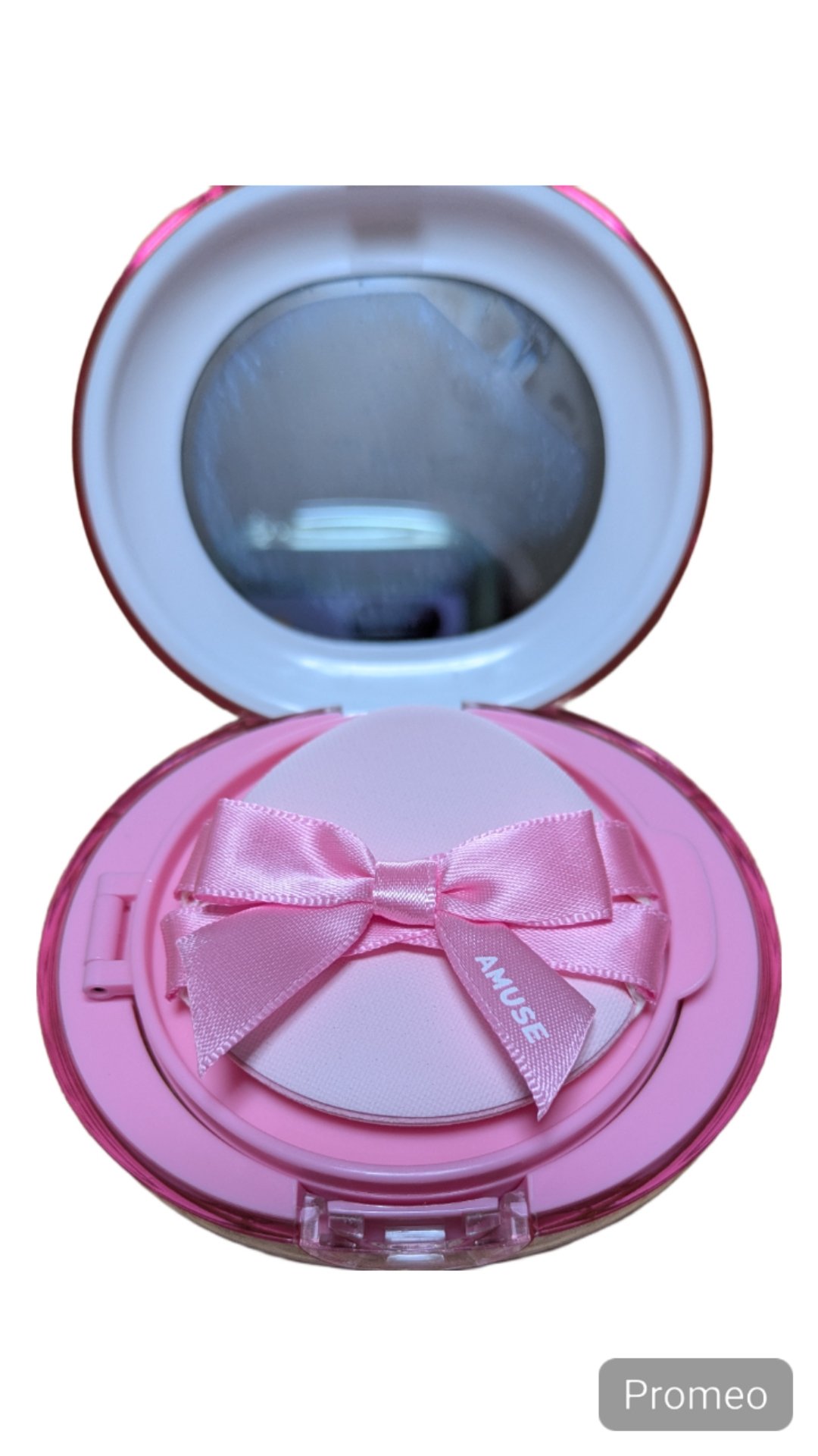 セラミックスキンパーフェクタークッション/AMUSE/ファンデーションを使ったクチコミ（2枚目）