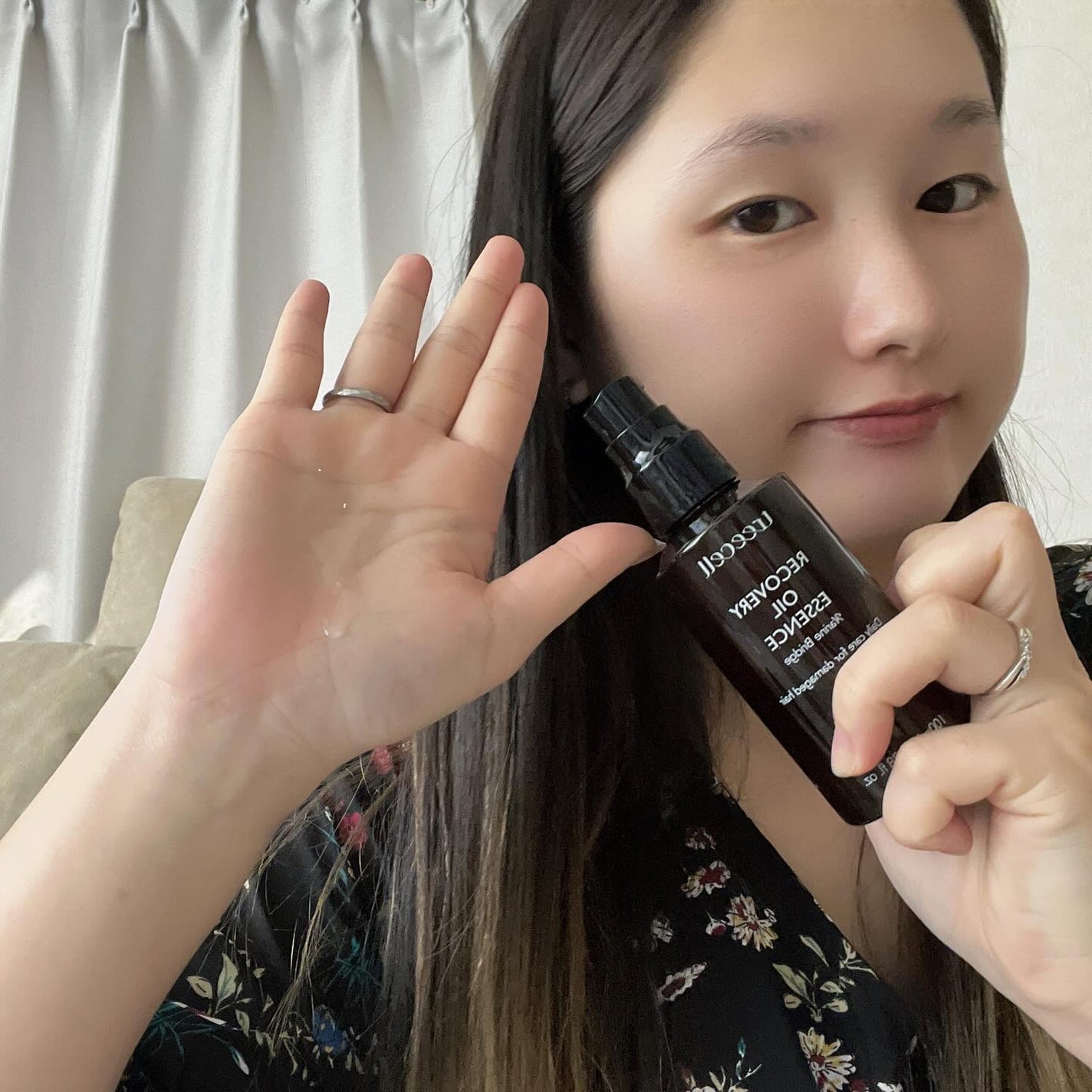 リカバリー オイルエッセンス/treecell/アウトバストリートメントを使ったクチコミ(3枚目)