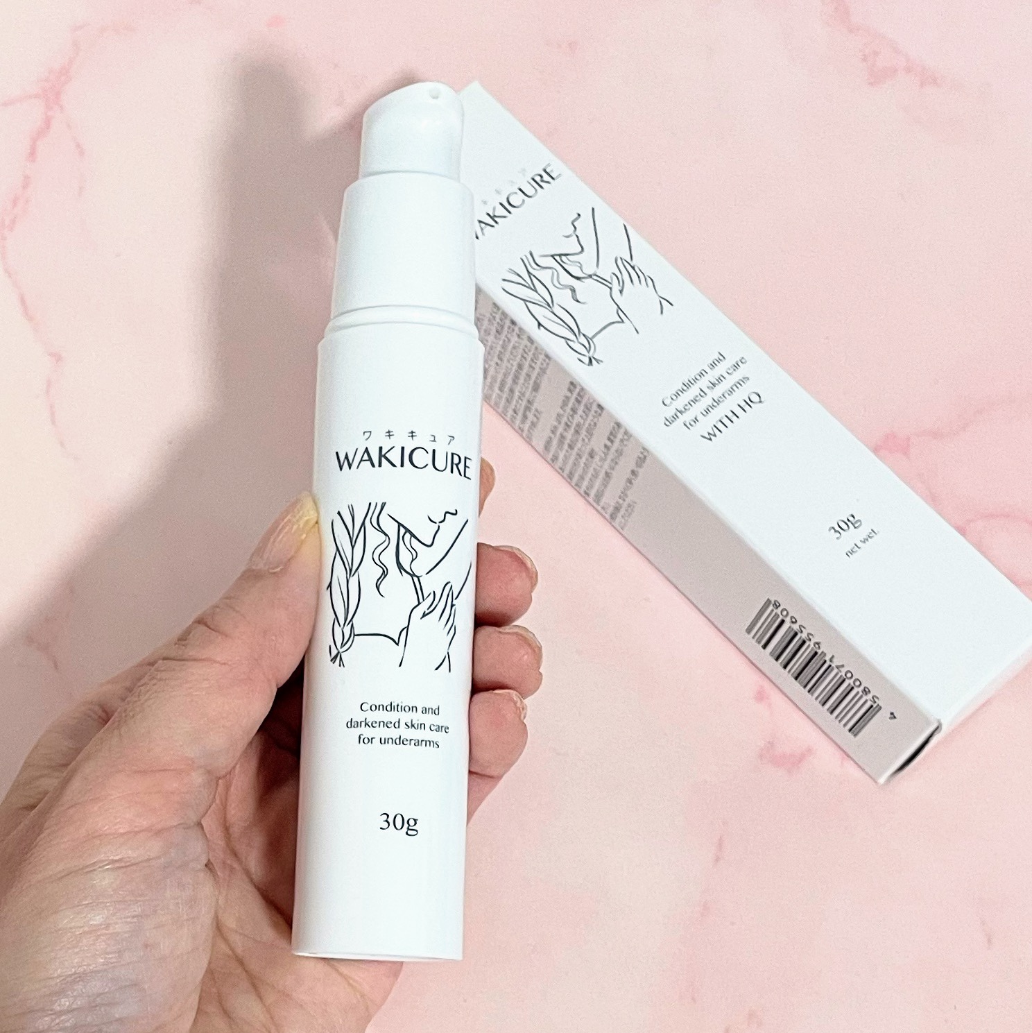 ワキキュア/CR-lab(シーアール・ラボ)/デオドラント・制汗剤を使ったクチコミ（2枚目）