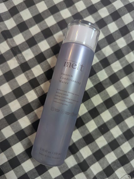 スムース コンディショニング ウォーター/melt/アウトバストリートメントを使ったクチコミ(1枚目)
