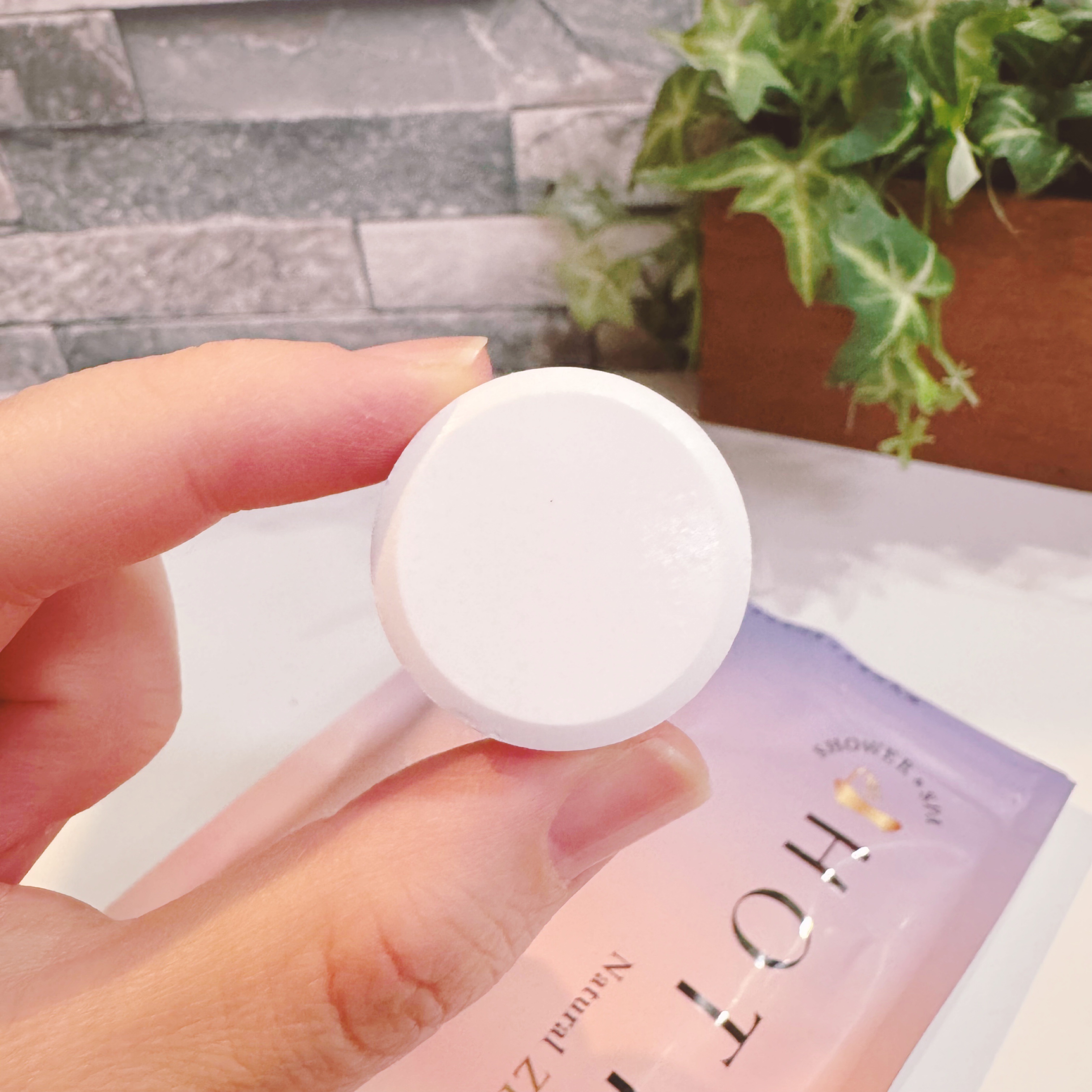 HOT TAB NATURAL ZEN SHOWER 9錠/HOT TAB/炭酸系入浴剤を使ったクチコミ（2枚目）