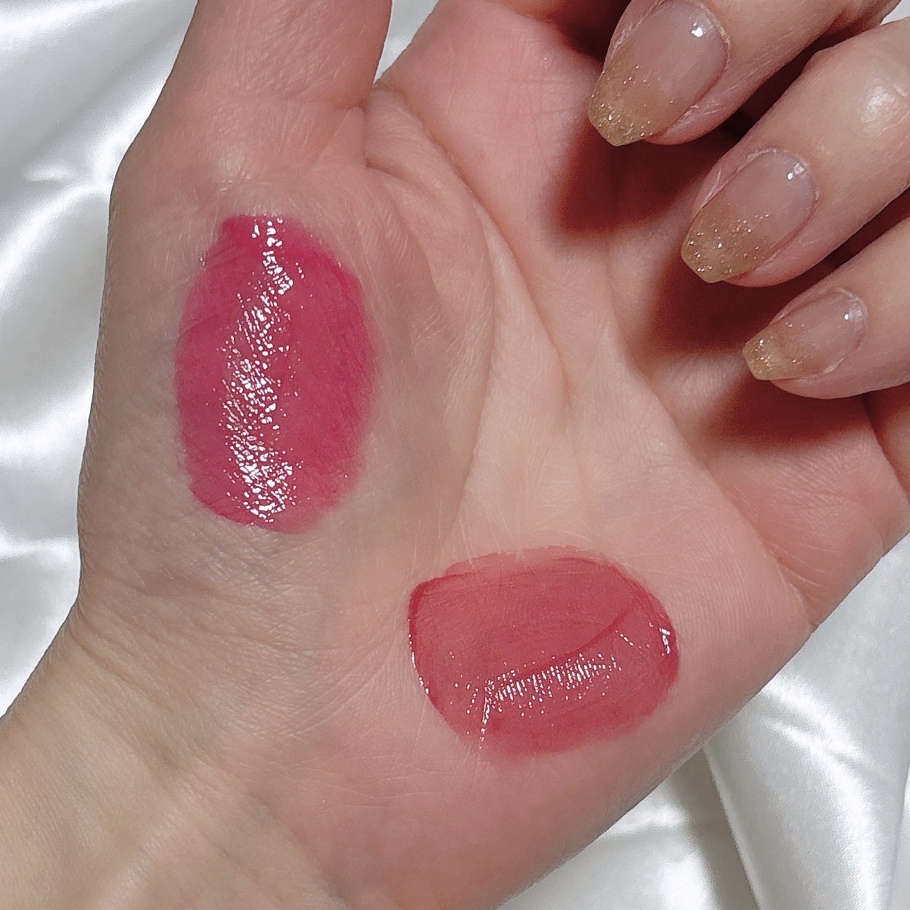 ジェルフィットティント/AMUSE/リップティントを使ったクチコミ（2枚目）