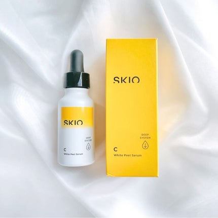 スキオVCホワイトピールセラム/SKIO/美容液を使ったクチコミ(1枚目)