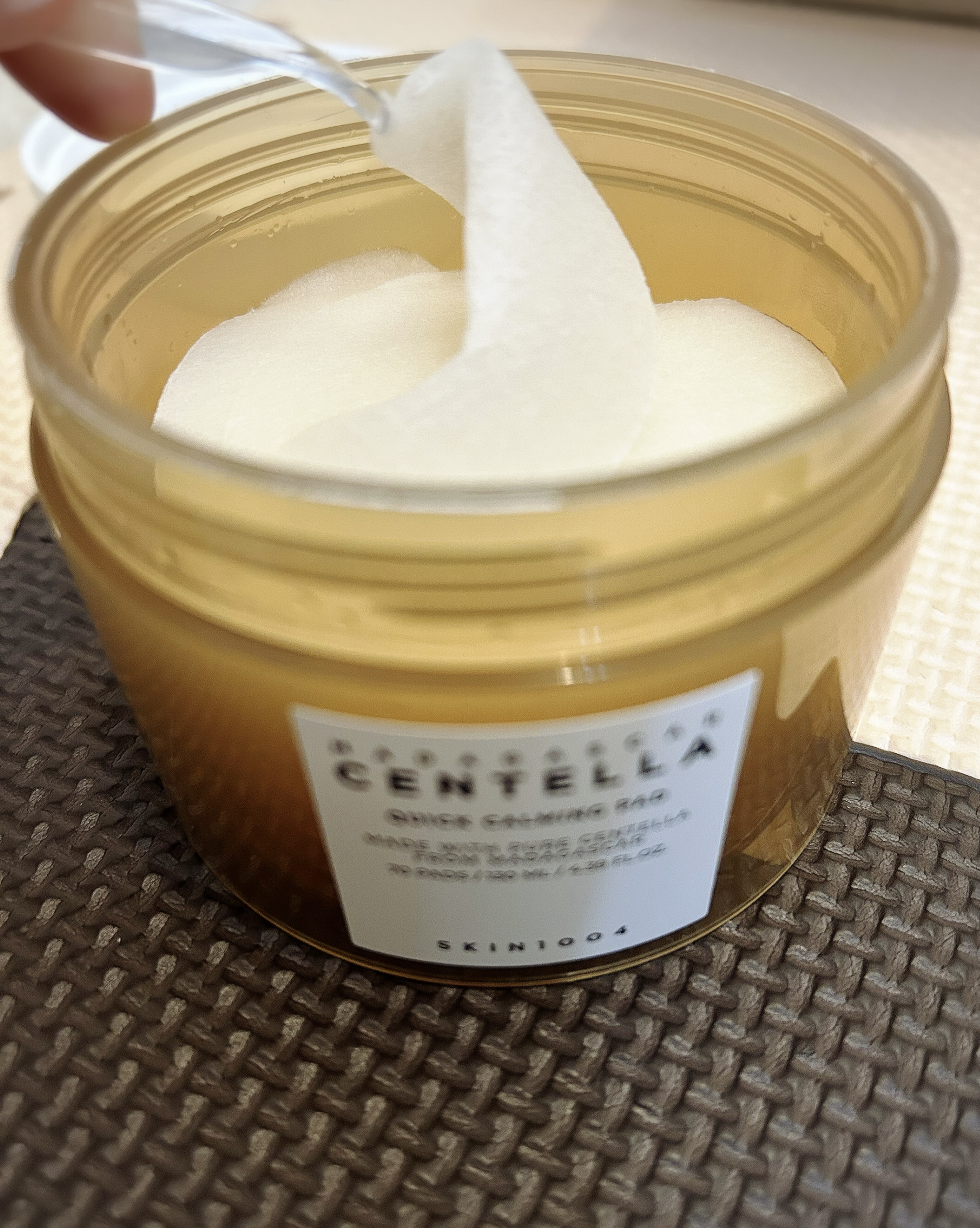 センテラ クイックカーミングパッド/SKIN1004/トナーパッドを使ったクチコミ（1枚目）