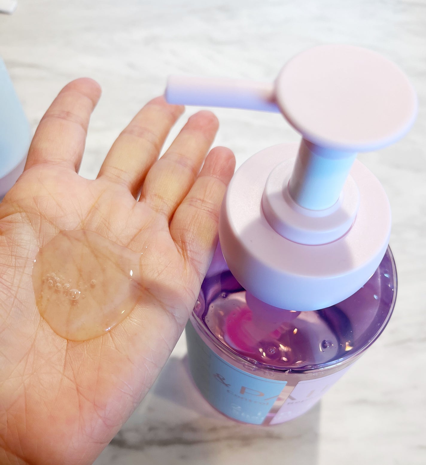 アンドペア コントロール リペア 2in1 シャンプー&ヘアトリートメント/&PAIR/市販シャンプーを使ったクチコミ(3枚目)