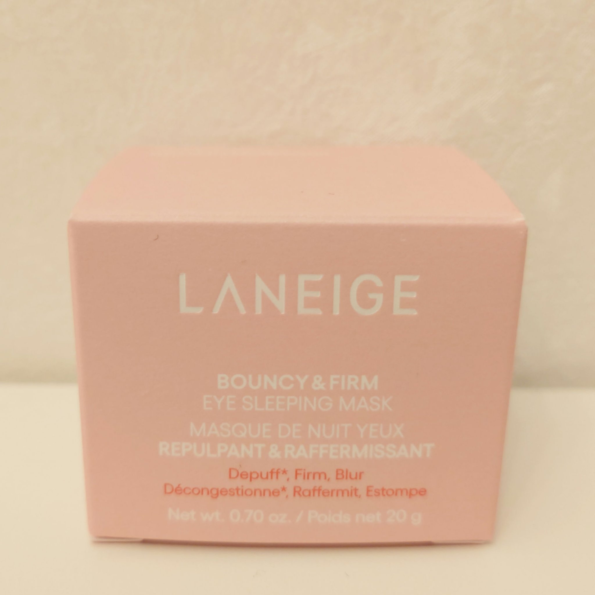 バウンシースリーピングマスク/LANEIGE/フェイスクリームを使ったクチコミ（3枚目）