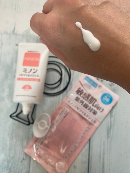 ミノンUVマイルドジェル/ミノン/日焼け止めジェルを使ったクチコミ(4枚目)