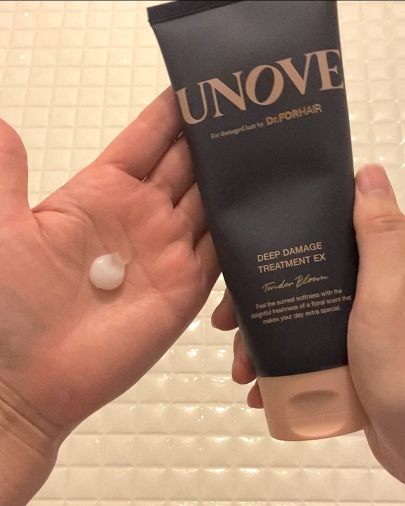 ディープダメージトリートメントEX/UNOVE/洗い流すヘアトリートメントを使ったクチコミ（2枚目）