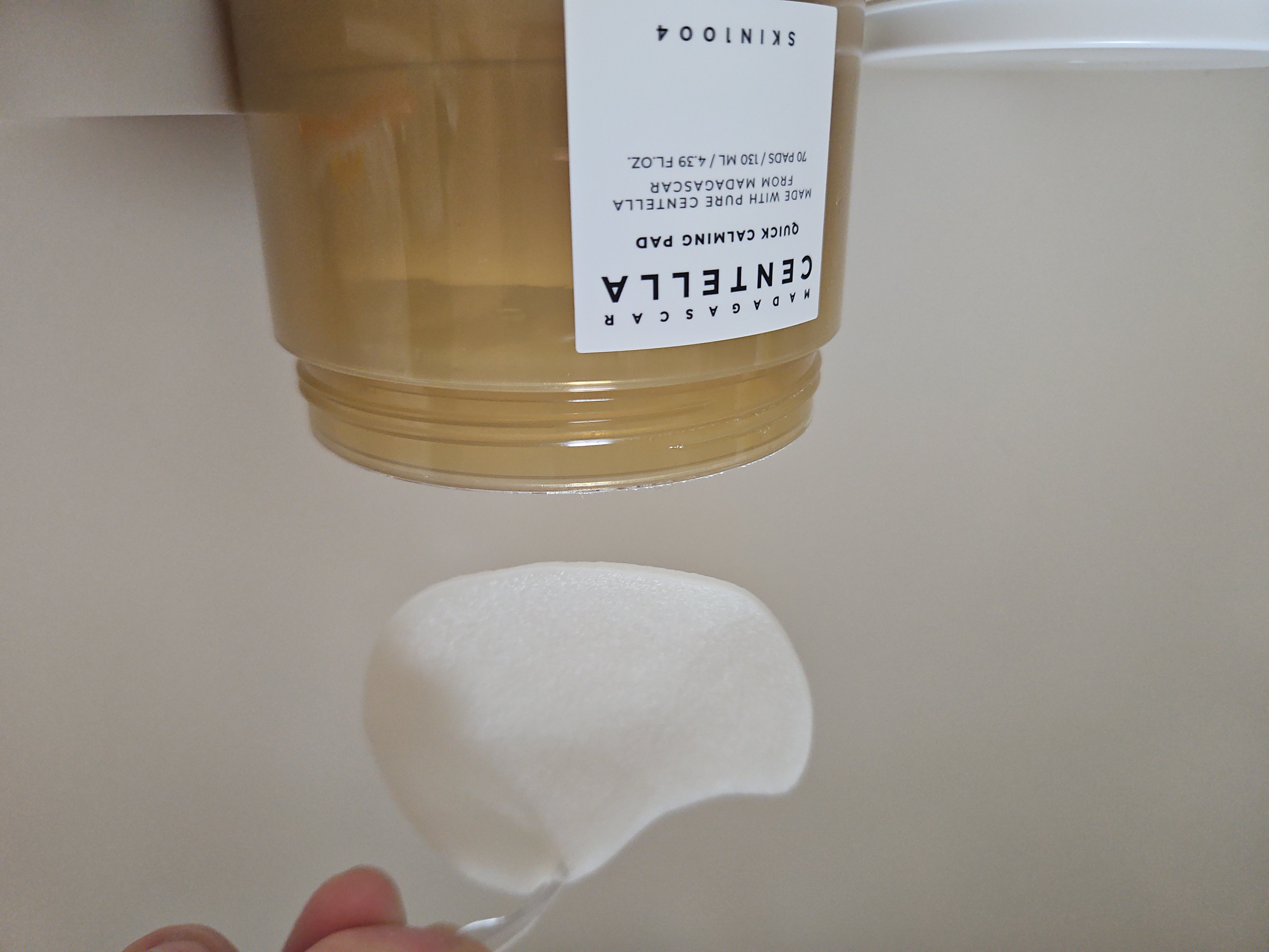 センテラ クイックカーミングパッド/SKIN1004/トナーパッドを使ったクチコミ（1枚目）